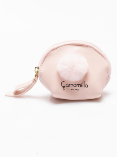 CAMOMILLA FURRY POM POM Geldbörse mit Reißverschluss LUTSCHER ROSA - Taschen und Accessoires für Kids