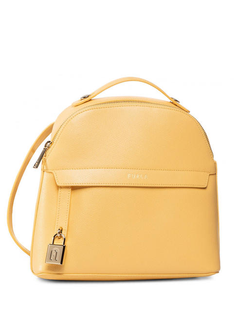 FURLA PIPER Mini-Rucksack aus Leder Sonne - Damentaschen