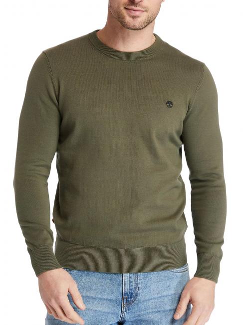 TIMBERLAND WILLIAMS RIVER Pullover mit Rundhalsausschnitt Grabblatt - Herrenpullover