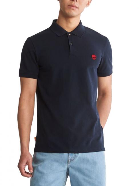 TIMBERLAND Polo  stretch Poloshirt aus Stretch-Baumwolle dunkler Saphir - Herren-Polo-Shirts/Herren-Polo-Shirt/Herrenpoloshirt/Herrenpoloshirts