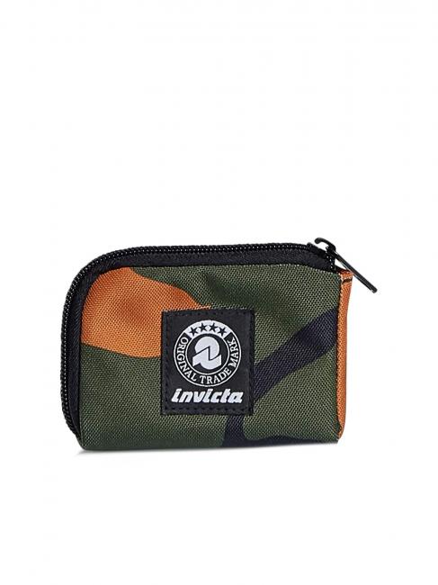 INVICTA Portamonete con zip  CAMOUBLAUER DENIM - Brieftaschen Herren