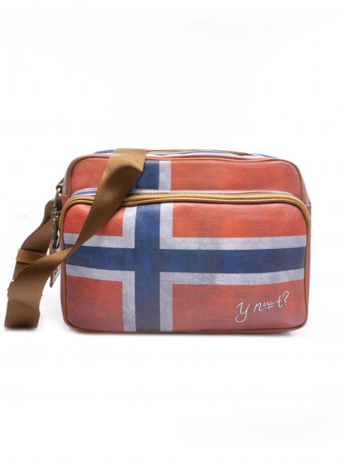 YNOT FLAG VINTAGE Reporter-Schultertasche mit Tasche Norwegen - Damentaschen