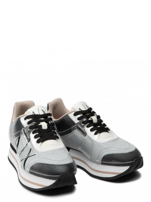 ARMANI EXCHANGE SNEAKERS Donna  schwarz + grau - Damenschuhe