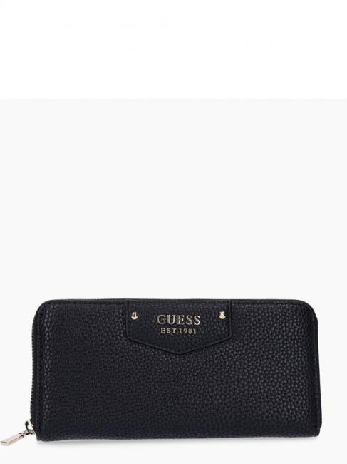 GUESS ECO BRENTON Brieftasche mit Reißverschluss SCHWARZ - Brieftaschen Damen