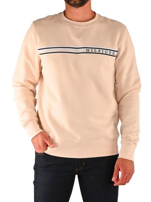 TOMMY HILFIGER TAPED HILFIGER Herren-Sweatshirt Feder weiß - Sweatshirts Herren