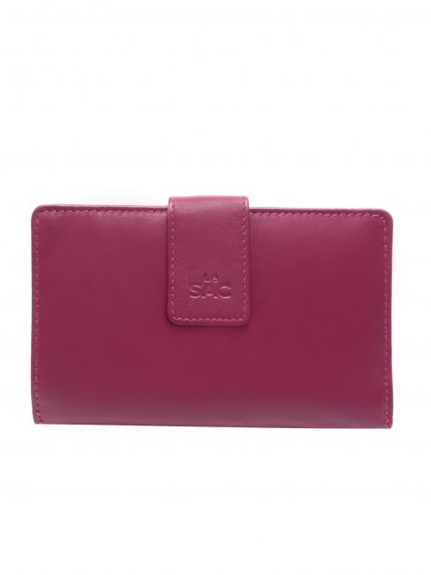 LESAC COLORFULL Geldbörse aus Leder für Damen fx - Brieftaschen Damen