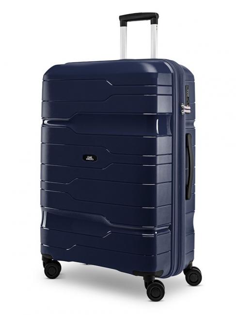 CIAK RONCATO DISCOVERY Großer Trolley, erweiterbar blu navy - Harte Trolleys