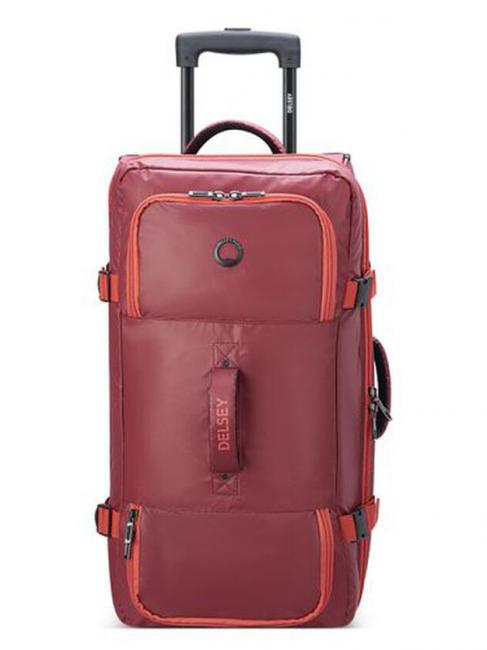 DELSEY RASPAIL Große Trolley-Tasche ROT - Halbharte Trolleys