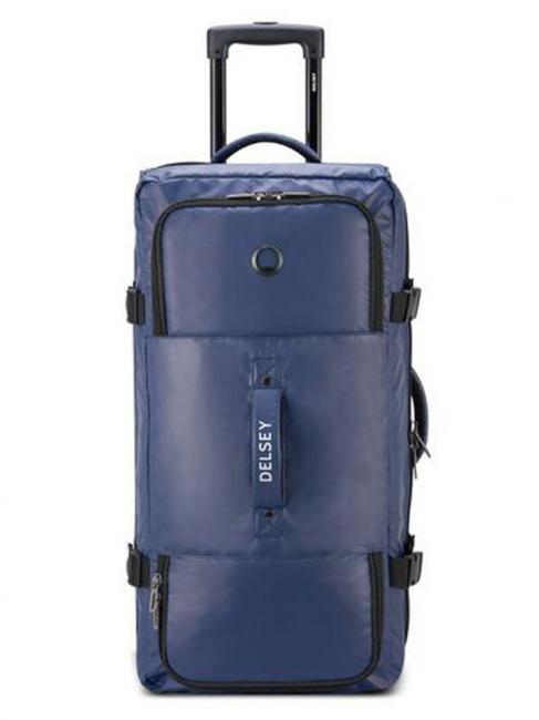 DELSEY RASPAIL Große Trolley-Tasche Blau - Halbharte Trolleys