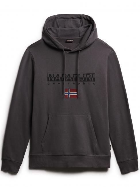 NAPAPIJRI B-AYAS Kapuzenpullover mit Flagge und Logo Vulkan - Sweatshirts Herren