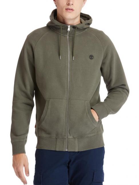 TIMBERLAND E-R BASIC Sweatshirt mit Reißverschluss und Kapuze Grabblatt - Sweatshirts Herren