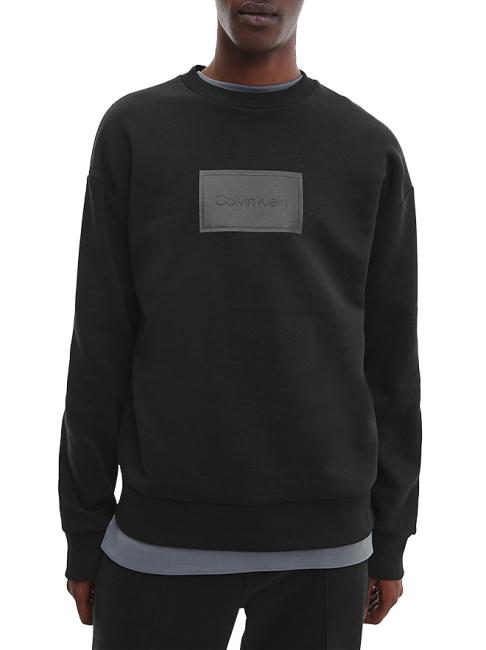 CALVIN KLEIN TEXTURED Log Box Herren-Sweatshirt Ck Schwarz - Sweatshirts Herren