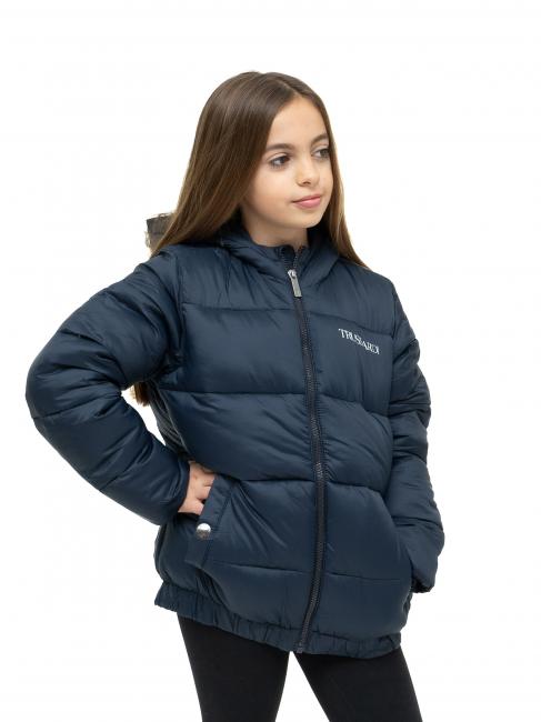 TRUSSARDI HIDETORA Kurze wattierte Jacke blau - Kinder Jacken