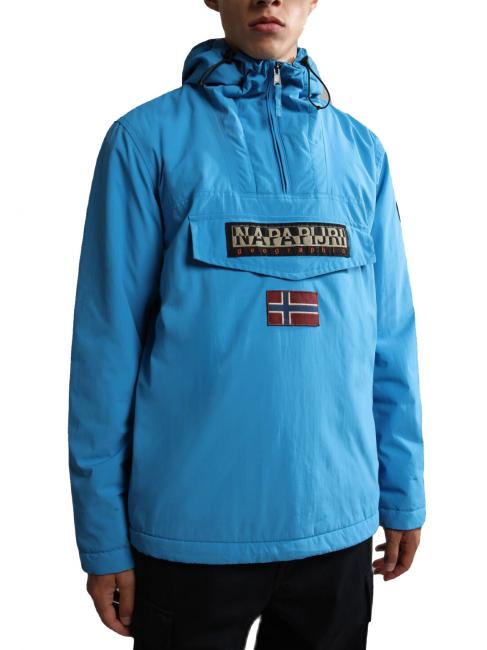 NAPAPIJRI RAINFOREST WINTER 3 Wasserdichte Jacke mit Kapuze blau mediterran - Herrenjacken