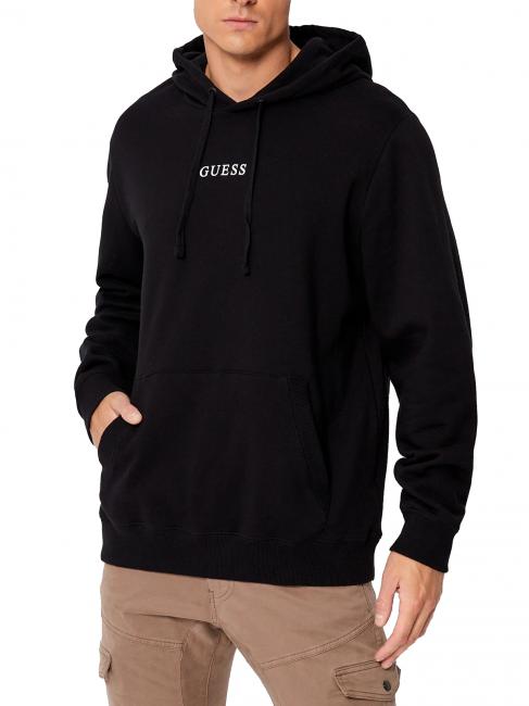 GUESS ROY Kapuzenpullover jetbla - Sweatshirts Herren