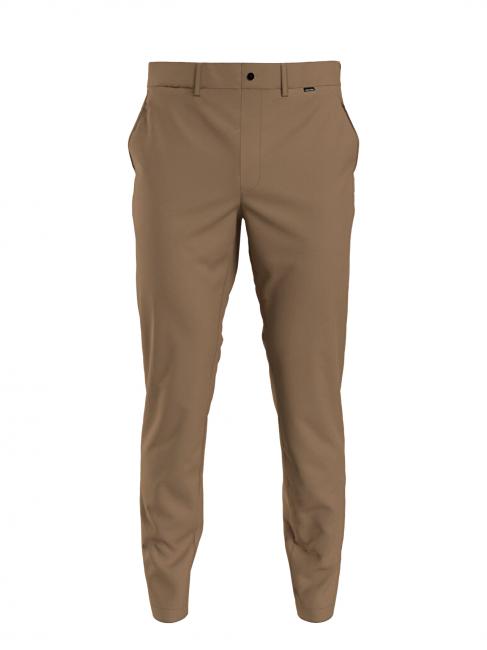 CALVIN KLEIN SLIM FIT GARMENT DYE Chinos aus Baumwolle Landschaft khaki - Hosen Herren