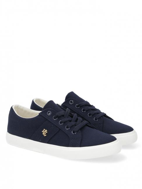 RALPH LAUREN JANSON II Canvas-Sneaker hellblau2 - Damenschuhe