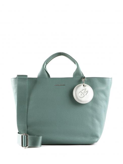 MANDARINA DUCK MELLOW Lederhandtasche mit Schultergurt Mistral - Damentaschen