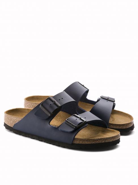 BIRKENSTOCK ARIZONA Sandale in Birko-Flor Blau - Herrenschuhe