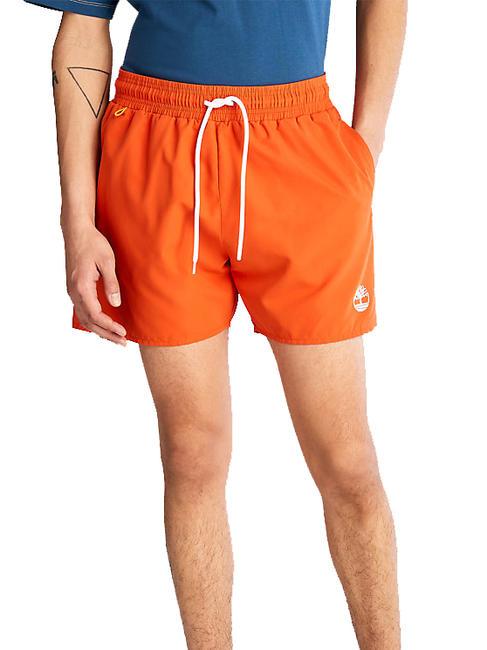 TIMBERLAND SOLID SWIM Badeanzug gebrannter Ocker - Herrenbadehosen