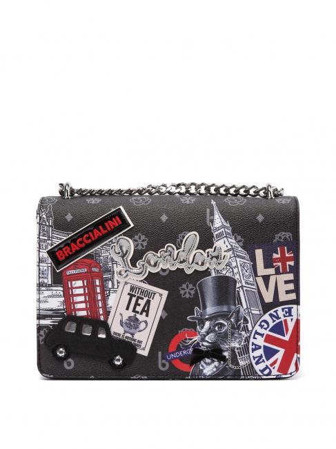 BRACCIALINI CARTOLINE LONDON Schultertasche Fantasie - Damentaschen