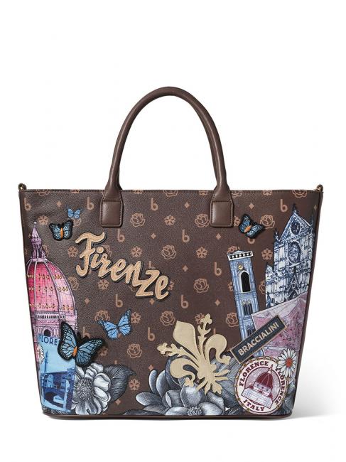 BRACCIALINI CARTOLINE FIRENZE Handtasche mit Schultergurt Fantasie - Damentaschen