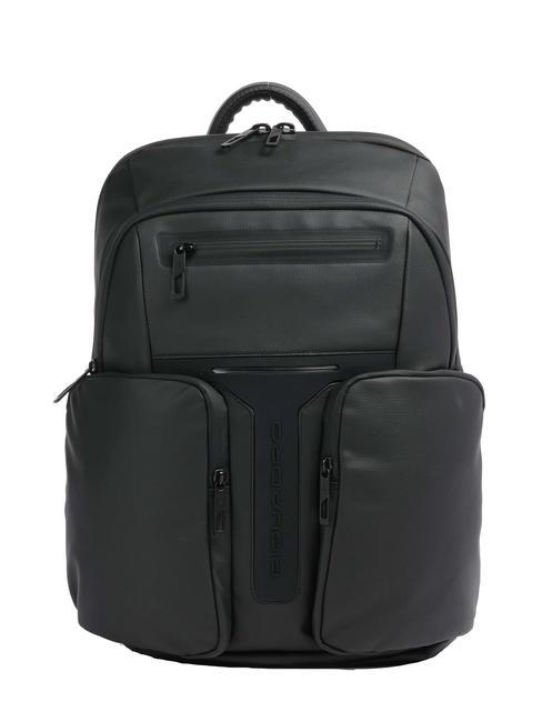 PIQUADRO HIDOR 14" Laptop-Rucksack Schwarz - PC-Rucksäcke