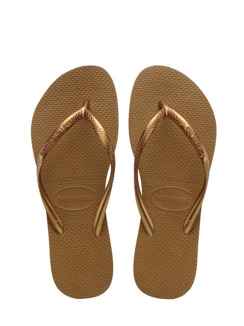 HAVAIANAS Infradito SCHLANK Bronze - Damenschuhe