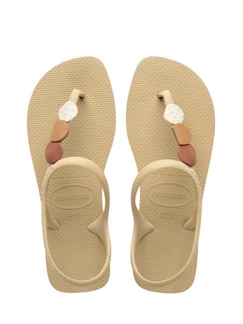 HAVAIANAS FLASH URBAN PLUS Flip-Flop-Sandalen SAND / GRAU - Damenschuhe