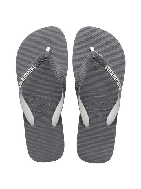 HAVAIANAS Infradito TOP-MIX STAHLGRAU / STAHLGRAU - Schuhe Unisex