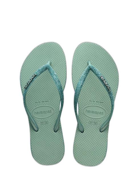 HAVAIANAS SLIM SPARKLE II Flip Flops Ton - Damenschuhe