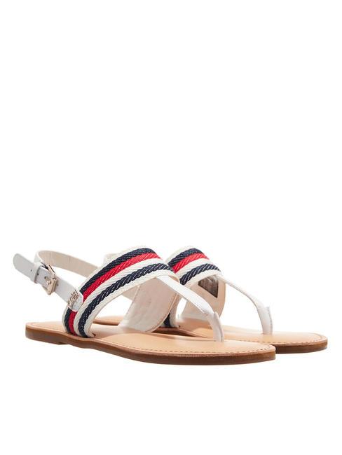 TOMMY HILFIGER CORPORATE Flache Slingback-Sandale natur - Damenschuhe