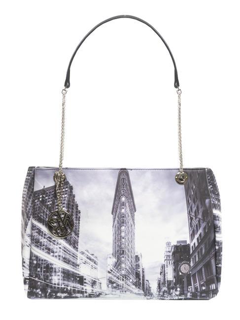 YNOT FASHION Charm-Umhängetasche NewYork schwarz - Damentaschen