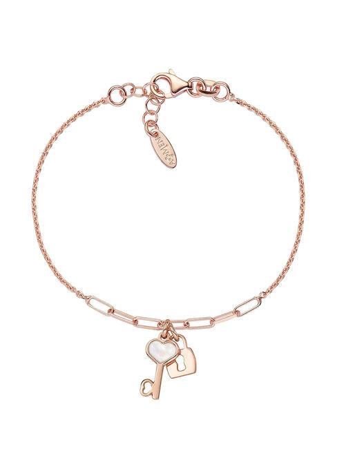 AMEN LE MADREPERLE Armband aus weißem Perlmutt Rose - Armbänder