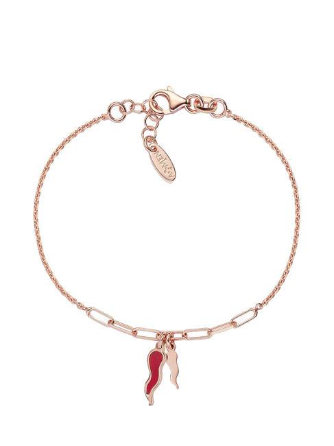 AMEN LE MADREPERLE Armband aus rotem Perlmutt Rose - Armbänder