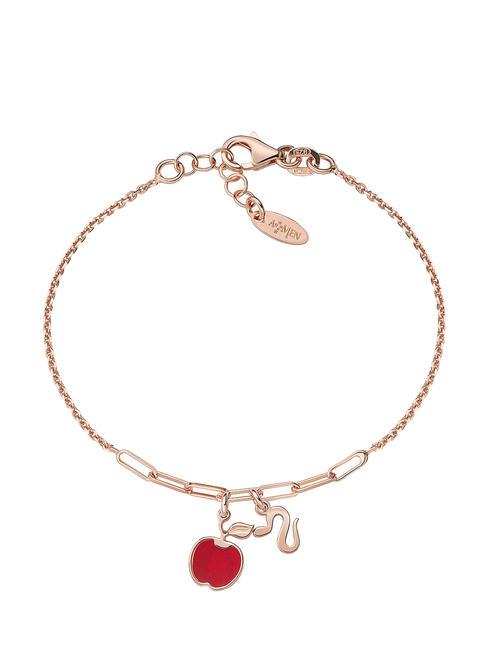 AMEN LE MADREPERLE Armband aus rotem Perlmutt Rose - Armbänder