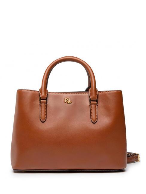 RALPH LAUREN MARCY Handtasche, mit Schultergurt, aus Leder Lauren Tan5 - Damentaschen