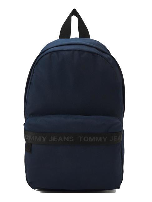 TOMMY HILFIGER TOMMY JEANS Essential Dome Rucksack aus recyceltem Polyester Dämmerung Marine - Rucksäcke für Schule &amp; Freizeit