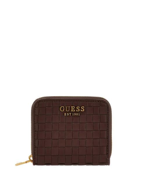 GUESS LISBET Mini-Geldbörse Mahagoni - Brieftaschen Damen