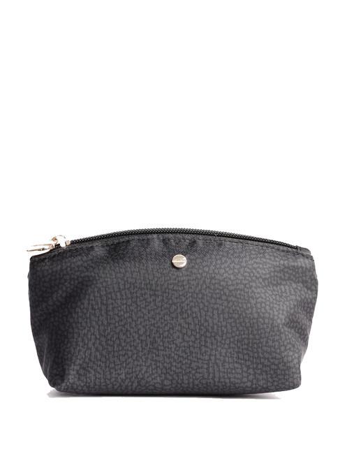 BORBONESE CLASSICA SMALL Kleine Tasche dunkles Schwarz - Etuitaschen &amp; Necessaire