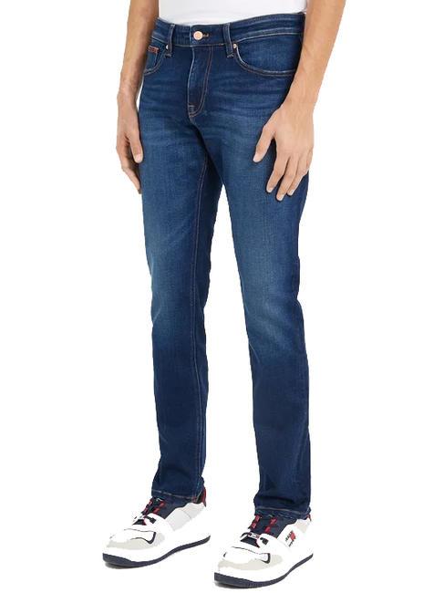 TOMMY HILFIGER TJ SCANTON Slim-Fit-Jeans dunkler Denim - Herrenjeans