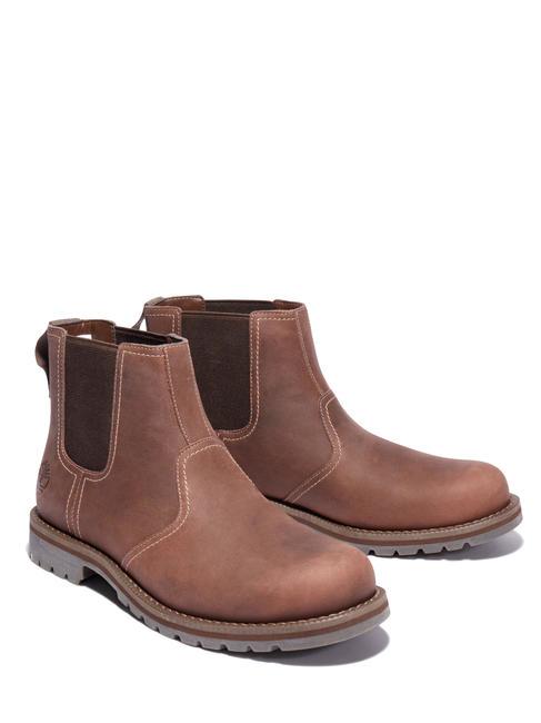 TIMBERLAND LARCHMONT Chelsea-Stiefel aus Leder Brownies - Herrenschuhe