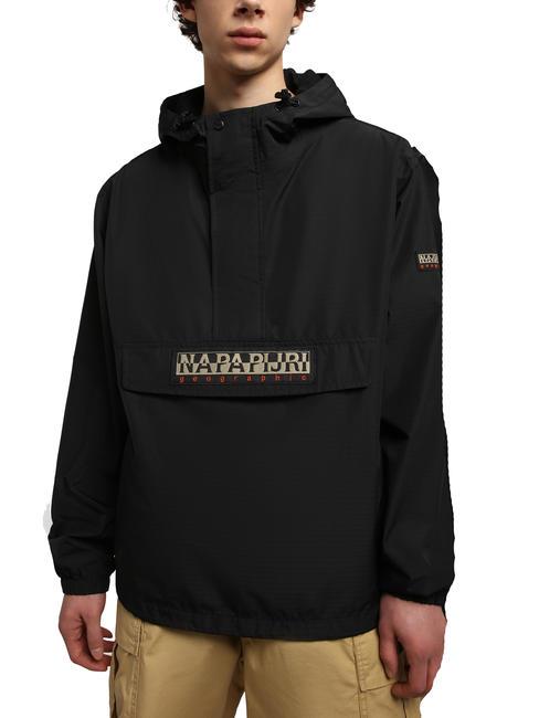 NAPAPIJRI FREESTRIDER ANORAK Windjacke mit Kapuze schwarz 041 - Herrenjacken