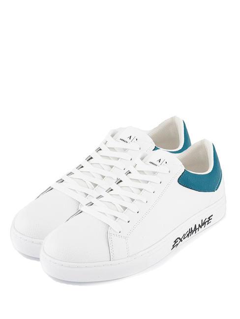 ARMANI EXCHANGE Sneaker Haut Turnschuhe Optik weiß+lake - Damenschuhe