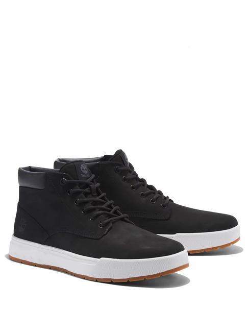 TIMBERLAND CHUKKA MAPLE GROVE Knöchelsneaker aus Nubukleder PECHSCHWARZ - Herrenschuhe