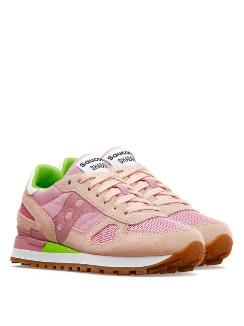 SAUCONY SHADOW ORIGINAL Turnschuhe sand/rosa - Damenschuhe