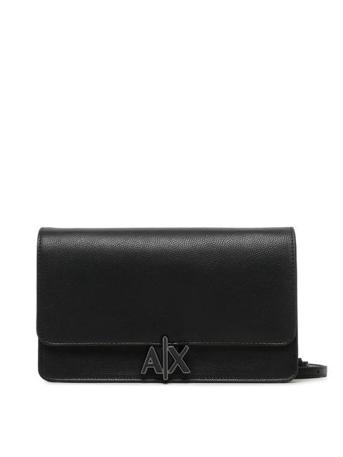 ARMANI EXCHANGE A|X METALLIC Schultertasche Schwarz - Damentaschen