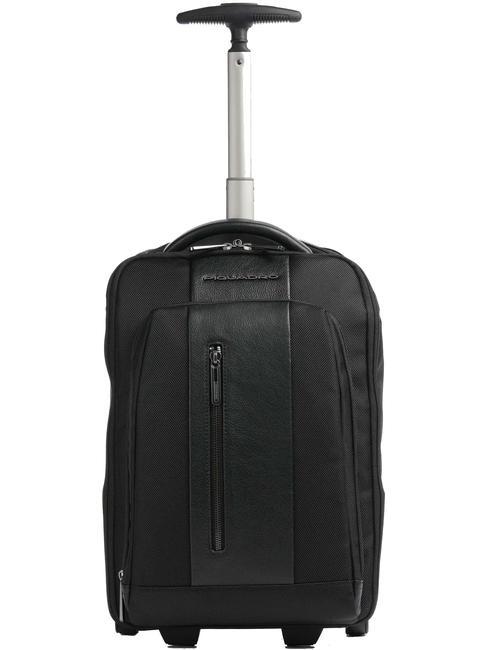 PIQUADRO BRIEF 2 Rucksack / Trolley-Untersitzer Schwarz - Handgepäck