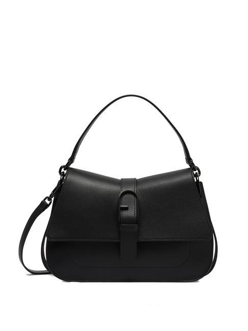 FURLA FLOW M M Lederhandtasche Schwarz - Damentaschen