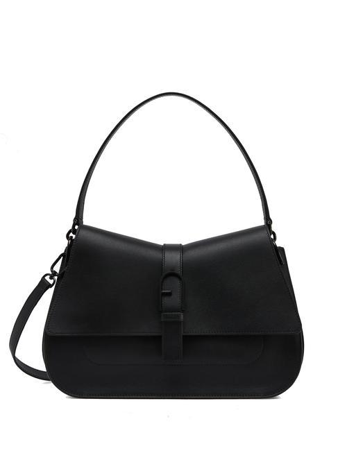 FURLA FLOW L-Lederhandtasche Schwarz - Damentaschen